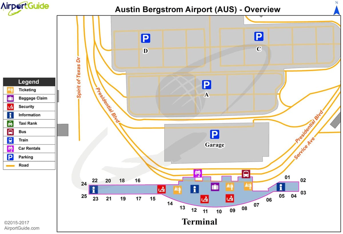 Austin-Bergstrom international airport peta